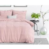 Dreamhouse - Dekbedovertrekset - Roze - Stone Washed Satijn - Incl. Kussensloop - 220 x 200 cm