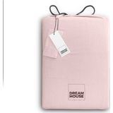 Dreamhouse - Dekbedovertrekset - Roze - Satijn - Inclusief Kussensloop - 220 x 240 cm