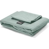 Dreamhouse Stone Washed Dekbedovertrek + 1 kussensloop Groen