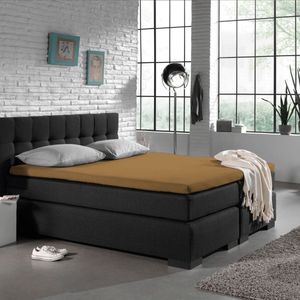 Primaviera Deluxe Satijnen - Hoeslaken - 80 X 200 - Taupe