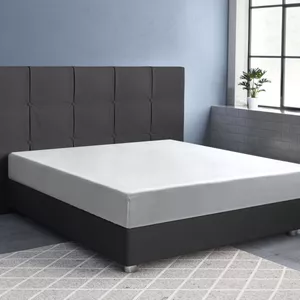 hoeslaken 200x200cm zacht katoen wit