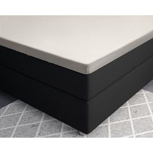 Primaviera Deluxe Satijnen - Topper Hoeslaken - 140 x 200 - Creme