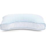 Dreamhouse 3D Verkoelend Neksteun Kussen - Blue Cell Tech - 45x65 - Wit