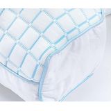 Dreamhouse 3D Verkoelend Neksteun Kussen - Blue Cell Tech - 45x65 - Wit