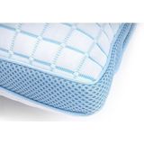 Dreamhouse 3D Verkoelend Traagschuim Kussen - Blue Cell Tech - 50x70 - Wit