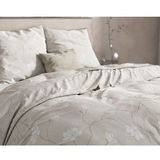 Dekbedovertrek - Grijs - Katoen - 240x220 cm