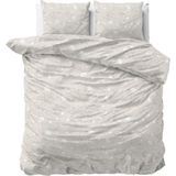 Dekbedovertrek - Grijs - Katoen - 240x220 cm