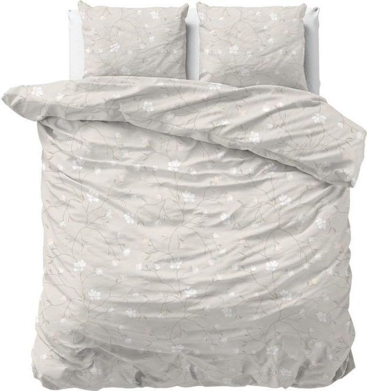 Dekbedovertrek - Grijs - Katoen - 240x220 cm