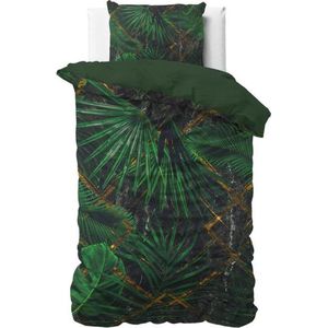 Dreamhouse - Avena - Dekbedovertrekset - Groen - Satijn