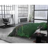 Dekbedovertrek - Grijs - Katoen - 1-Persoons