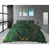 Dekbedovertrek - Grijs - Katoen - 1-Persoons