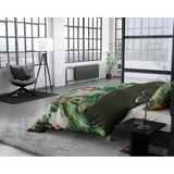 Dreamhouse Scandinavian Mentha - Dekbedovertrek - Eenpersoons - 140x200/220 + 1 kussensloop 60x70 - Groen