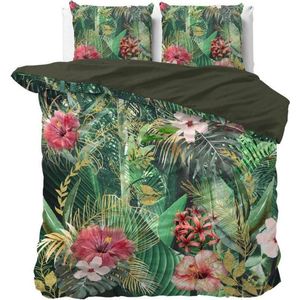 Dreamhouse Scandinavian Mentha - Dekbedovertrekset - Tweepersoons - 200x200/220 + 2 kussenslopen 60x70 - Groen