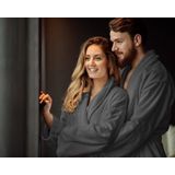 Royal Textile - Soft Terry - Badjas - Antraciet - 112 cm - Katoen