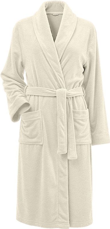 Dreamhouse Soft Terry - Badjas - Katoen badstof - L/XL - Creme - Ultra zacht en warm