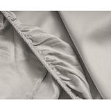 Primaviera Deluxe Splittopper Hoeslaken Satijn - 160 x 200 - Creme