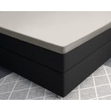 Primaviera Deluxe Splittopper Hoeslaken Satijn - 160 x 200 - Creme