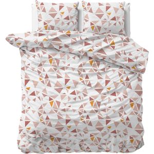 Sleeptime Bella Dekbedovertrek - 200x200/220 + 2 kussenslopen 60x70 - Wit - Tweepersoons