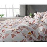 Sleeptime Bella Dekbedovertrek - 240x200/220 + 2 kussenslopen 60x70 - Wit - Lits-Jumeaux