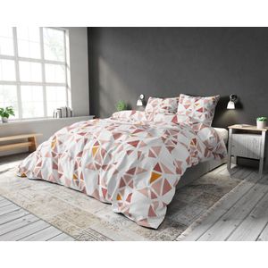 Sleeptime Bella Dekbedovertrek - 240x200/220 + 2 kussenslopen 60x70 - Wit - Lits-Jumeaux