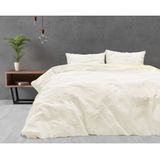 Sleeptime Velvet Touch - Dekbedovertrek - Eenpersoons - 140x200/220 + 1 kussensloop 60x70 - Wit