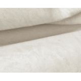 Sleeptime Velvet Touch - Dekbedovertrek - Eenpersoons - 140x200/220 + 1 kussensloop 60x70 - Wit