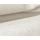 Sleeptime Velvet Touch - Dekbedovertrekset - Lits-Jumeaux - 240x200/220 + 2 kussenslopen 60x70 - Creme