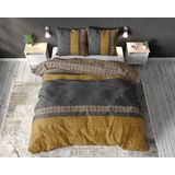 Sleeptime - Elegance Altor - Dekbedovertrek - Goud - 140x220 + 1 kussensloop 60x70