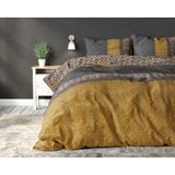Sleeptime - Elegance Altor - Dekbedovertrek - Goud - 140x220 + 1 kussensloop 60x70