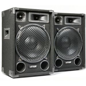 MAX - MAX12 - Disco Speakerset - 12 inch - 1400W