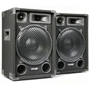 MAX MAX12 1400W Disco Speakerset 12"