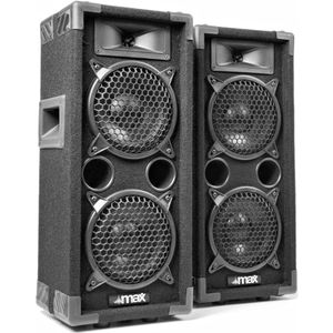 MAX - MAX26 - Speakerset - Zwart - 2 x 6" - 1200W
