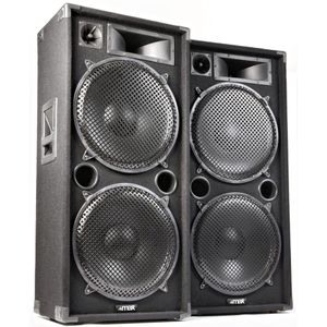 MAX - MAX215 - Speakerset - 2 x 15 inch - 4000 Watt