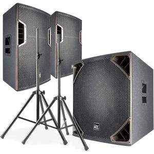 Power Dynamics PD-6 - Actieve 2.1 Speakerset - 3400W