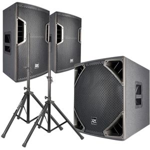 Power Dynamics PD-6 actieve 2.1 set - 2600W