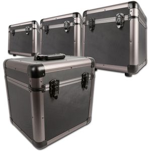 Platenkoffer set voor 300 platen - Power Dynamics RC100 Titanium
