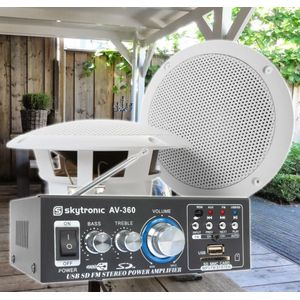 Fenton - TS05 - Waterdichte Speakerset - Inbouw Speakerset Buiten - 5 Inch