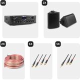 Power Dynamics - PDC85 - Geluidsinstallatie - Zwart - Bluetooth - 4 Speakers