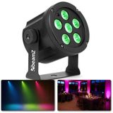 Feestverlichting - BeamZ lichtset met 3x BeamZ SLIMPAR30 LED discolamp - Krachtige en kleurrijke discolampen voor een sfeervol feest!