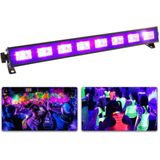 Blacklight - BeamZ complete blacklight set met 4x BUV93 blacklight lamp LED bar