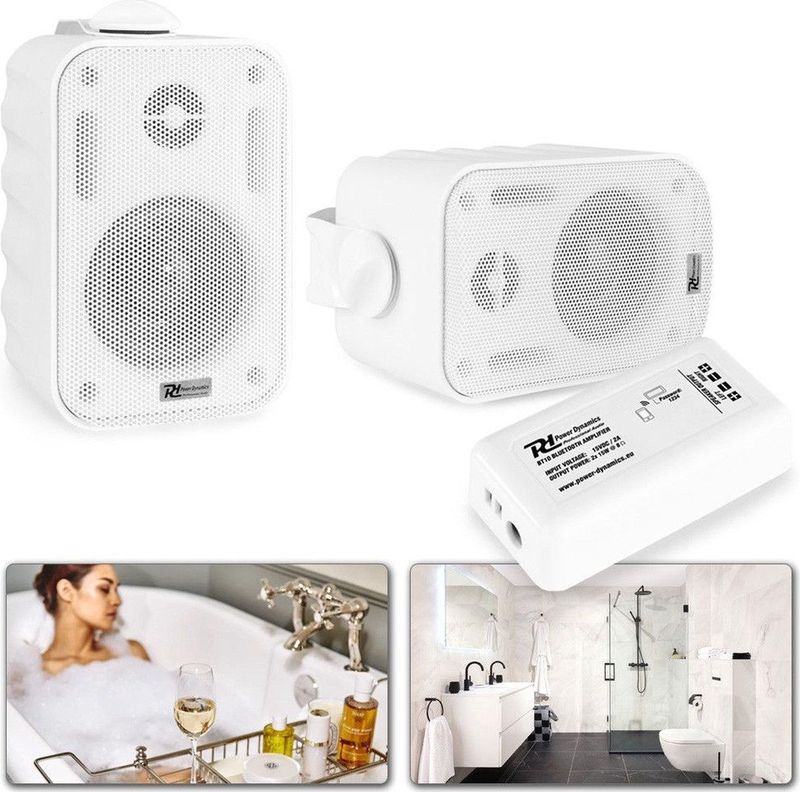 Bluetooth opbouw speakerset 3 - Wit