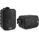 Bluetooth speakerset opbouw 3 voor tuin en terras - Zwart