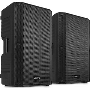 Vonyx VSA12P - set van 2 passieve speakers 12" - 1600W totaal