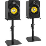 Speakers Voor Pc - Vonyx XP40 Studio Speakers 80W - Incl. Standaards en Audiokabel - Complete Set!