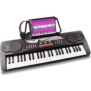 MAX KB8 keyboard piano met 49 toetsen en koptelefoon