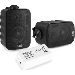 Power Dynamics - BT10 - Speakerset - Zwart - Bluetooth - Weersbestendig