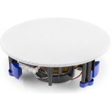 Power Dynamics - Geluidsinstallatie - Bluetooth - 12x Witte Inbouw Speakers - 100V Versterker