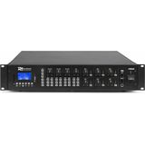 Power Dynamics - 6-Zone Bluetooth Geluidsinstallatie - 12 Zwarte Plafondspeakers - 360W Versterker