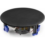 4-Zone Geluidsinstallatie met Bluetooth en 12 Zwarte Plafondspeakers (6'') - 100V
