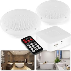 Power Dynamics - BT20 - Badkamer Speakers - Bluetooth - Vochtbestendig